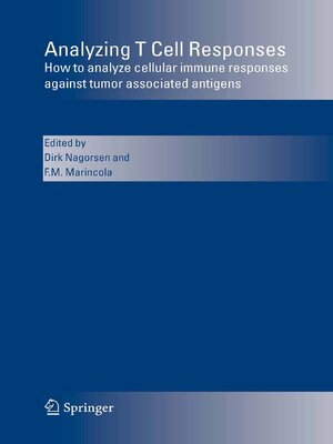 cover image of Analyzing T Cell Responses